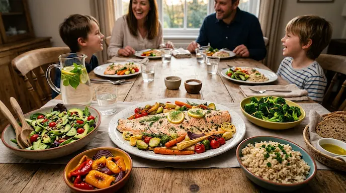 healthy family dinner recipe