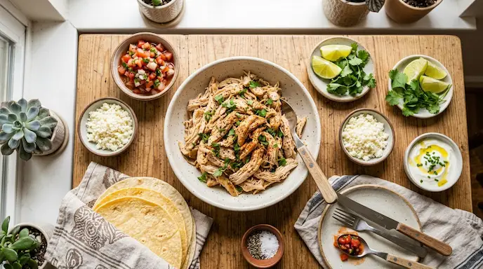 shredded chicken recipe